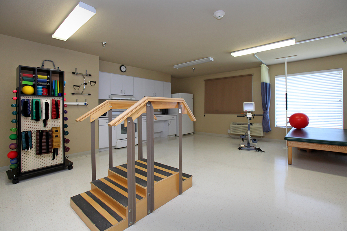 Rehabilitation and exercise gym at Forum Parkway Health and Rehabilitation